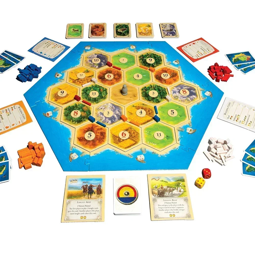 Gra planszowa Catan, układanka – Board Game Catan recenzja i cena