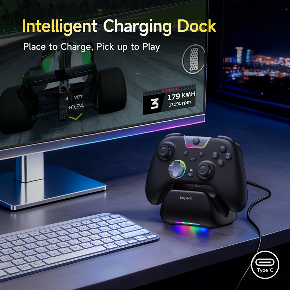 Stacja ładująca EasySMX X05Pro – Board Game Android recenzja i cena