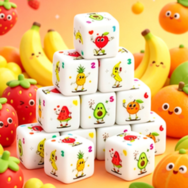 Zestaw 12 kostek D6 w motywie  – Board Game Live recenzja i cena